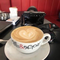 Photo taken at Cafe &amp;amp; Factory by Gokhan G. on 7/30/2019