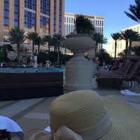 Photo taken at Azure Luxury Pool (Palazzo) by Annjulie M. on 7/10/2016