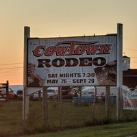 Photo taken at Cowtown Rodeo by Dave T. on 9/29/2018