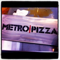 Photo taken at Metro Pizza by Menna M. on 9/7/2013