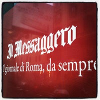 Photo taken at Il Messaggero by Flavia D. on 5/1/2013