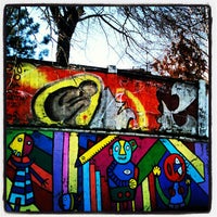 Photo taken at Branimirova Graffiti Hall of Fame by Flavia D. on 1/12/2013