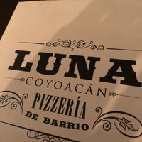 Photo taken at La Luna Coyoacán Pizzería del Barrio by Nayeli C. on 12/9/2018