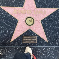 Photo taken at Jennifer Lopez&amp;#39;s Star, Hollywood Walk of Fame by Nazife Y. on 9/17/2019