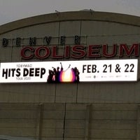 Photo taken at Denver Coliseum by Tom R. on 2/23/2020