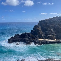 Photo taken at Hālona Blowhole Lookout by Mengying L. on 2/28/2024