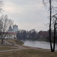Photo taken at Верхний берег Псковы by Stefano P. on 4/15/2018