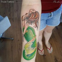 Photo taken at Trust Tattoo by Trust T. on 2/20/2016