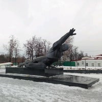 Photo taken at Памятник погибшему солдату by Елена Ш. on 2/25/2017