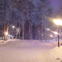 Photo taken at Сквер Ершова / Ershov Park by Елена Ш. on 2/24/2017