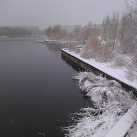 Photo taken at Деревянный мост by Рита М. on 10/17/2014