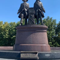 Photo taken at Памятник Татищеву и де Геннину by Nazar M. on 7/13/2020