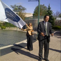 Photo taken at Barrie City Hall by Debra E. on 9/24/2012