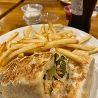 Photo taken at Simsim Outstanding Shawarma by Faisal O. on 3/13/2020