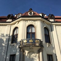 Photo taken at Kramářova vila by Hana K. on 10/6/2018