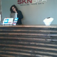 Photo taken at SKN Spa by Kamille R. on 11/25/2012