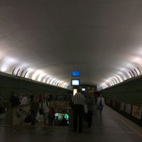 Photo taken at Станция метро «Купаловская» by Artyom P. on 5/13/2018