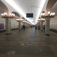 Photo taken at Станция метро «Пушкинская» by Artyom P. on 4/21/2018