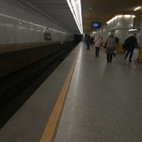 Photo taken at Станция метро «Кунцевщина» by Artyom P. on 11/28/2017