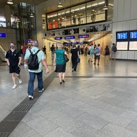 Photo taken at S Hauptbahnhof Wien by Süleyman Ö. on 8/20/2021
