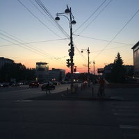 Photo taken at Октябрьская площадь by Lera M. on 5/24/2016
