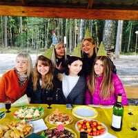 Photo taken at Бор  база отдыха by Елизавета Л. on 4/23/2016
