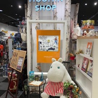 Photo taken at Moomin Shop by Meso T. on 9/24/2018