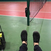 Photo taken at Теннисный центр «Ланской» by Kate G. on 11/12/2015
