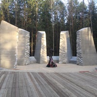 Photo taken at Мемориал погибшим под Катынью by Andrey B. on 5/1/2018