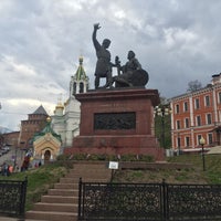 Photo taken at Памятник Минину и Пожарскому by Andrey B. on 5/3/2019