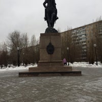 Photo taken at Памятник «Оренбургскому Казачеству» by Иван Ф. on 11/27/2015