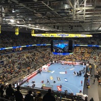 Снимок сделан в Rhein-Neckar Löwen in der SAP Arena пользователем Cordula H. 12/21/2017