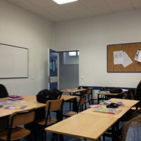 Photo taken at Lycée Passy Saint-Honoré by Arthur T. on 2/14/2013