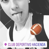 Photo taken at Club Deportivo Hacienda by Jessica G. on 6/23/2017