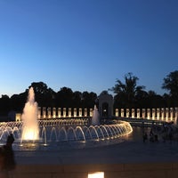 Photo taken at World War II Memorial by NENE_NEGIN on 8/31/2019