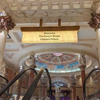 Photo taken at The Forum Shops at Caesars Palace by John L. on 3/21/2024