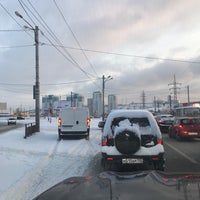 Photo taken at Молитовский мост by Valery K. on 1/22/2018