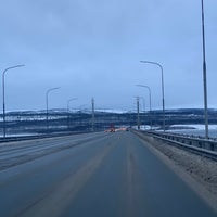 Photo taken at Мост через Кольский залив by Александр on 3/6/2020