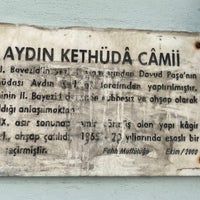 Photo taken at Aydın Kethüda Camii by Rıza U. on 9/25/2023