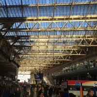 Photo taken at London Waterloo Railway Station (WAT) by DAISUKE S. on 4/1/2015