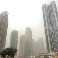 Photo taken at Jumeirah Lake Towers Park by Kamilla I. on 5/24/2022