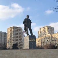 Photo taken at Nəriman Nərimanov Parkı by Kamilla I. on 2/1/2022