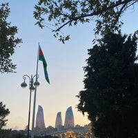 Photo taken at Azneft Meydanı | Azneft Square by Kamilla I. on 9/16/2023