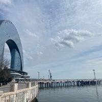 Photo taken at Dəniz Vağzalı / Baku Seaport by Kamilla I. on 2/23/2023