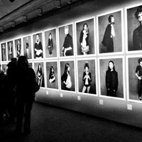 Photo taken at The Little Black Jacket Exhibition by Moritz H. on 12/13/2012