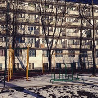 Photo taken at Площадка для воркаута by Anton L. on 1/3/2015