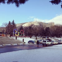 Photo taken at Олимпийские Кольца by Anton L. on 1/14/2014