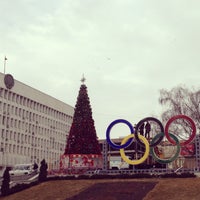 Photo taken at Олимпийские Кольца by Anton L. on 1/11/2014
