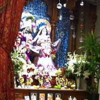 Photo taken at Radha Raman Vedic Temple by Bulbul B. on 10/23/2012