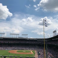 Photo taken at Wrigley Rooftops 1032 by Austin G. on 7/4/2018